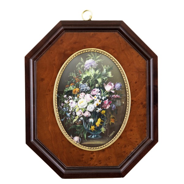 Miniatur-Rahmen mit Malerei Bildgröße 9x12 cm