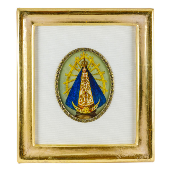 Blattgold-Stilrahmen mit Miniatur Bildmaß 7x9 cm außen 16x18cm wichtige Info in Produktinformationen