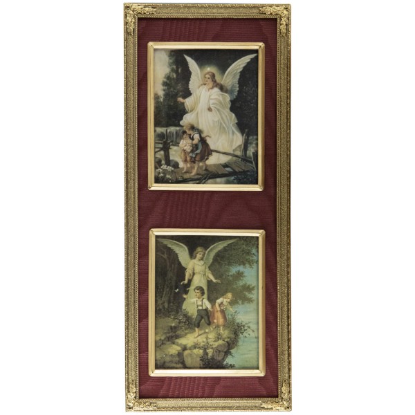Miniatur-Rahmen mit Kunstdruck Bildgröße 7x9cm außen10x25 cm