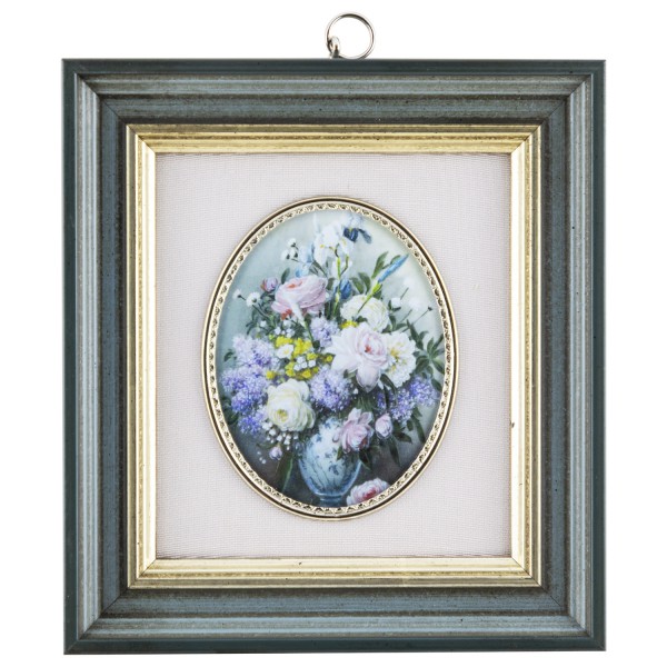 Miniatur-Rahmen mit Kunstdruck Bildgröße 7x9 cm Blum.Bild2